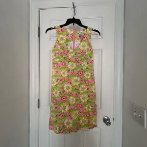 Lilly Pulitzer Gator Floral Sleeveless Dress